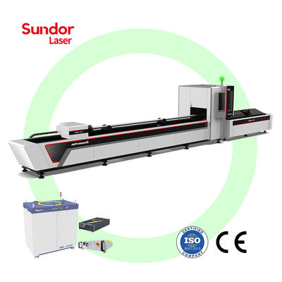 ODM 1000w 2000w 3000w Fiber Laser Pipe Cutting Machine For Steel