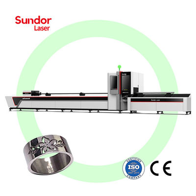 ODM 1000w 2000w 3000w Fiber Laser Pipe Cutting Machine For Steel